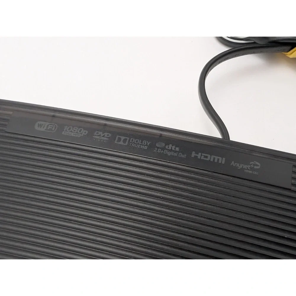Samsung BD-Jm51 Curved Blu-Ray Player‎ No Remote TESTED